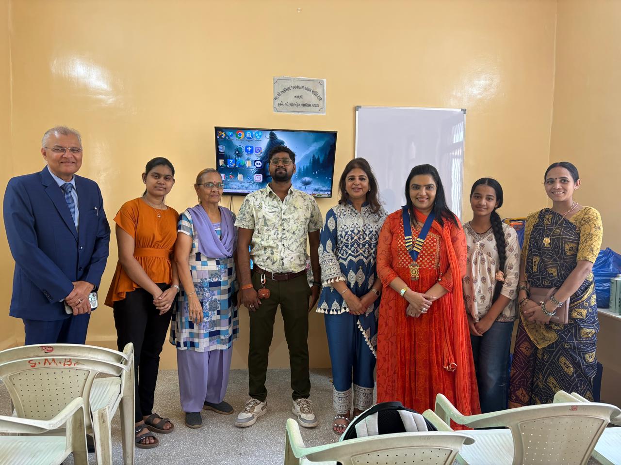 Vikram Trivedi Vocational Centre Inauguration - Group Photo