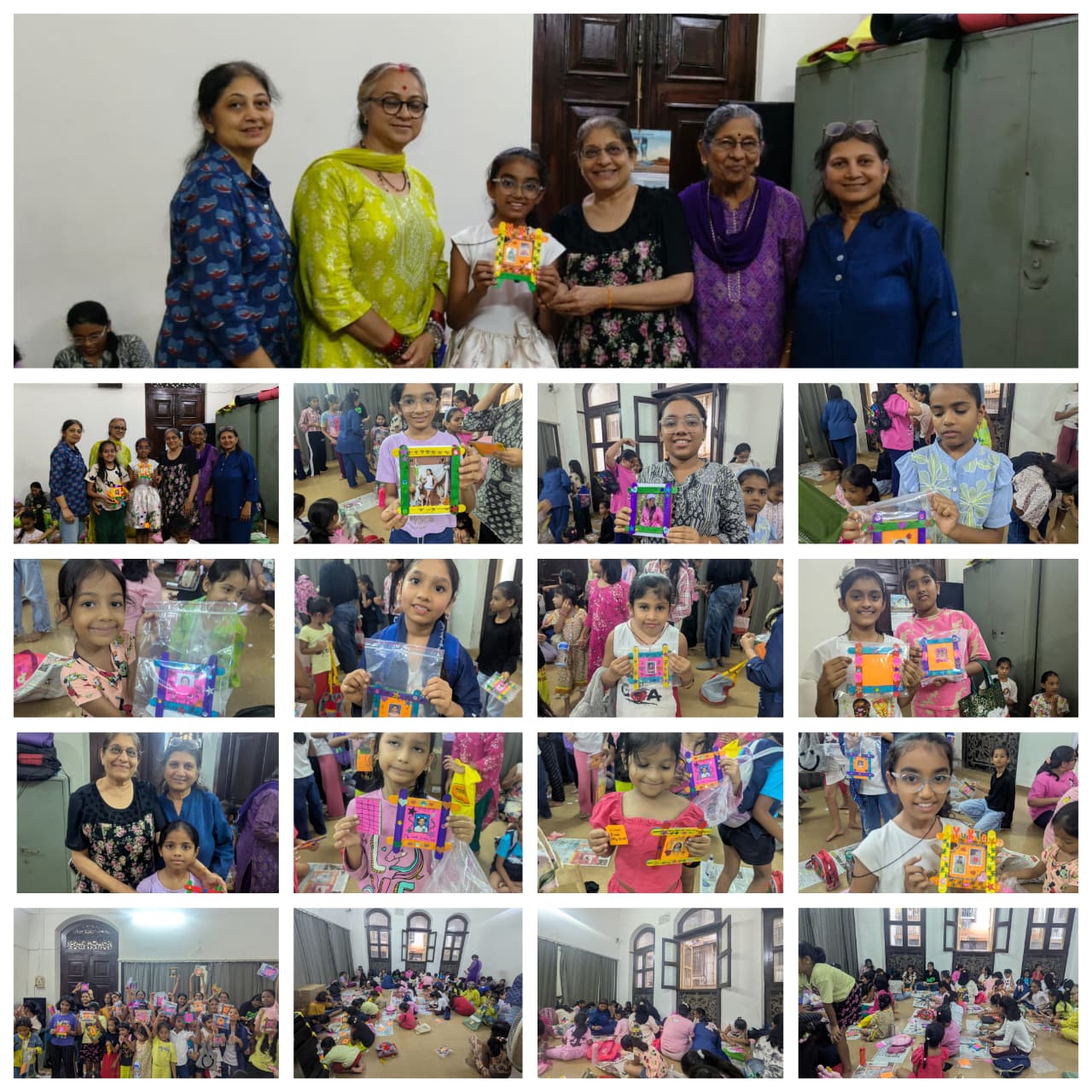 1st Programme of Kanya Mandal – Photo Frame Making